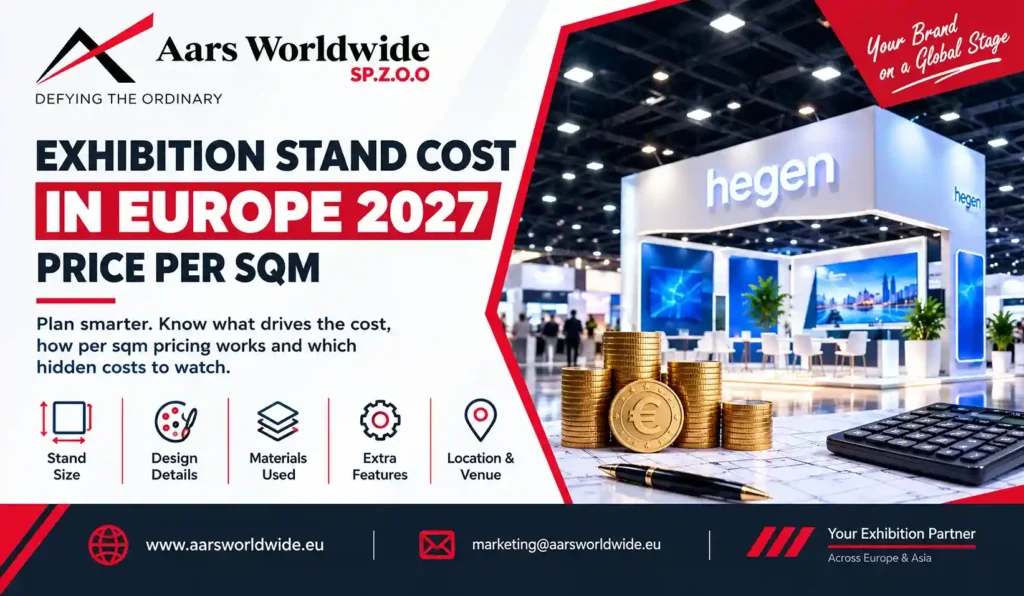 Exhibition Stand Cost in Europe 2027: Price per Sqm