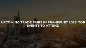 Upcoming Trade Fairs in Frankfurt 2026: Top Events to Attend